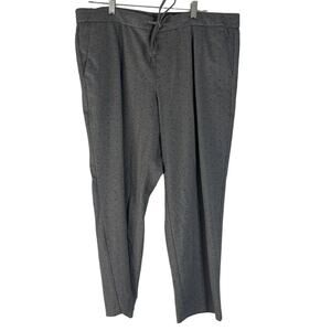 Amanda + Chelsea Plus Size 18W Grey Polka Dot Pull On Interview Outfit Women